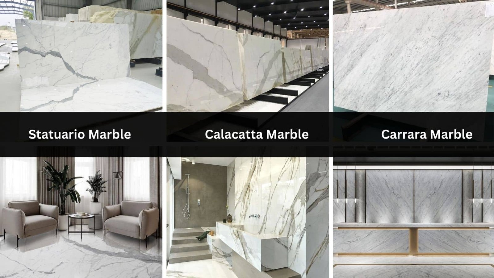 Why Statuario Marble is Considered Better than Calacatta and Carrara ...