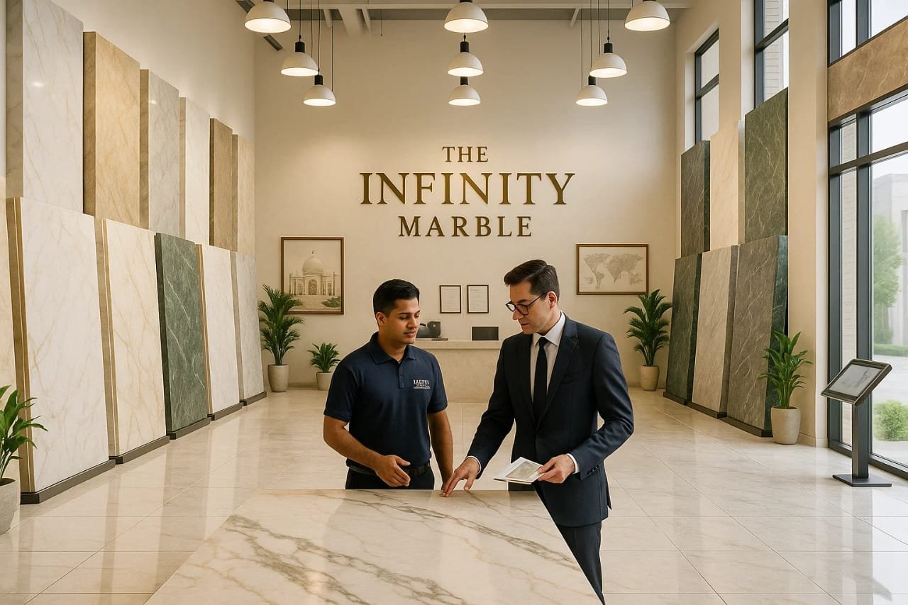 Imported Marble In India Top Marble Company in Kishangarh The Infinity Marble showroom with Italian and Indian marble collections