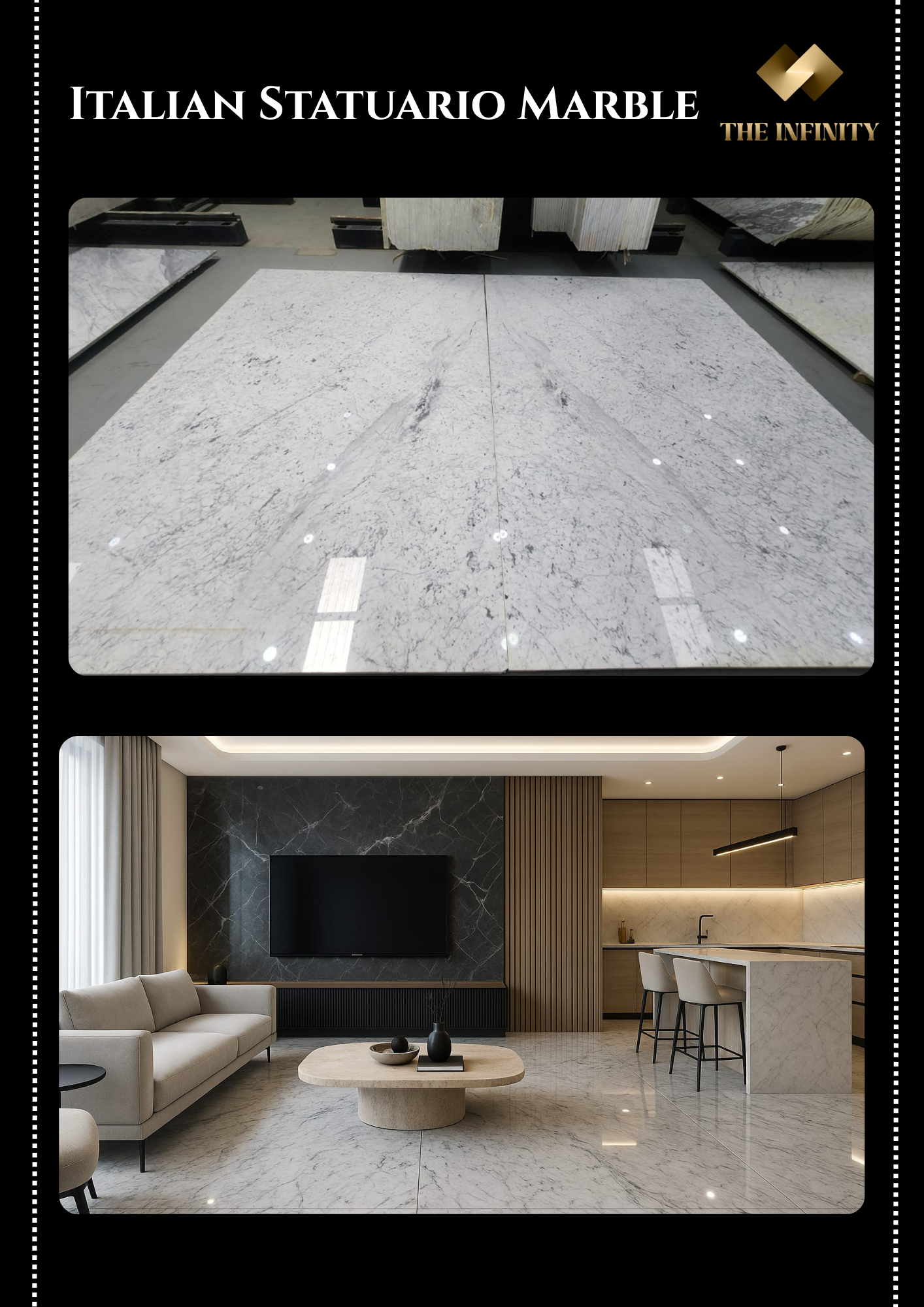 Statuario Marble Flooring for Large Living Rooms: What Should You Plan First? Statuario Marble Flooring for Large Living Rooms: What Should You Plan First?
