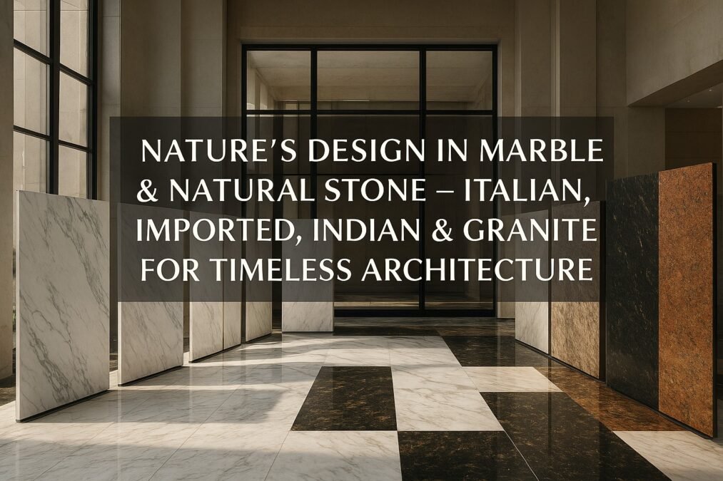 Nature’s Design in Marble & Natural Stone Nature’s Design in Marble & Natural Stone