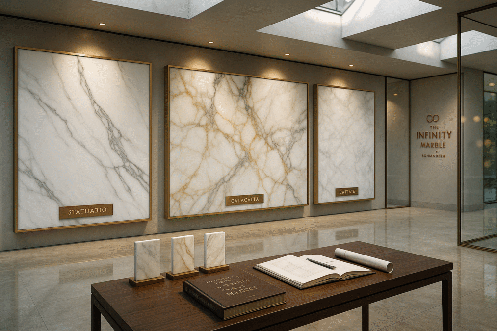 white Italian Marble