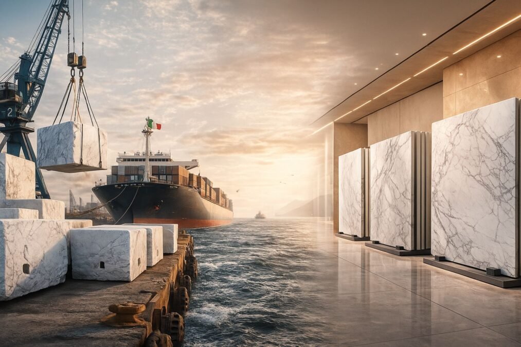 From Port to Kishangarh: Italian Marble Journey