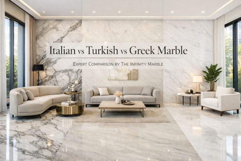 Italian vs Turkish vs Greek Marble | The Infinity Marble India