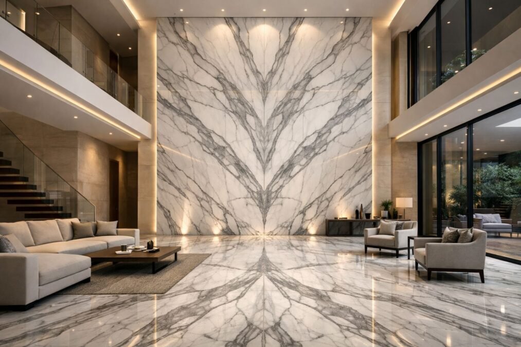 Marble Bookmatching & Slab Planning for Luxury Interiors | Infinity Marble