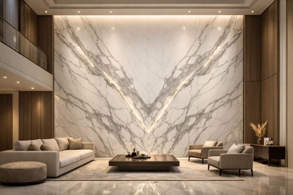 Statement Marble Walls | The Infinity Marble – Bhandari Marble Group