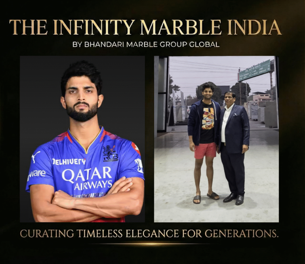 White Marble Professional Cricketer | IPL Player & Goa Representative