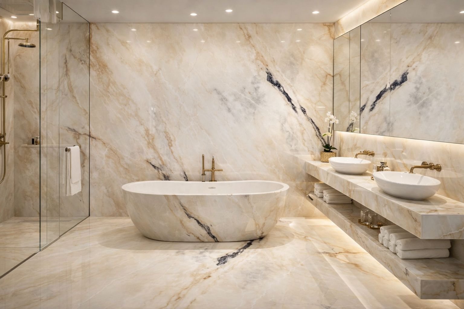 Best Italian & Greek Marble for Luxury Bathrooms Compared Best Italian & Greek Marble for Luxury Bathrooms | The Infinity Marble