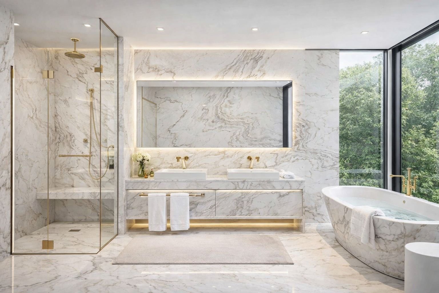 Best Italian & Greek Marble for Luxury Bathrooms Compared Best Italian & Greek Marble for Luxury Bathrooms | The Infinity Marble