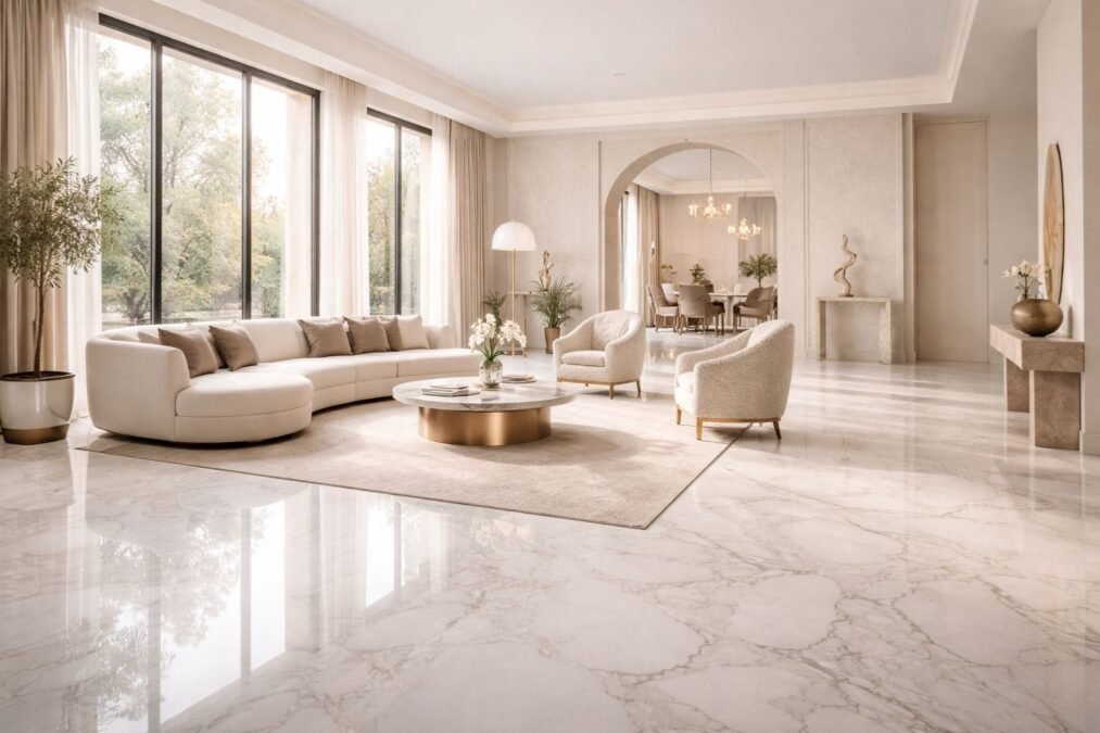 White Marble Flooring in Kishangarh | Italian Marble Supplier