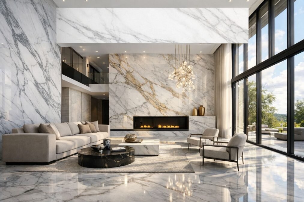 Marble for Luxury Homes: Flooring, Walls, and Bathroom Design Guide