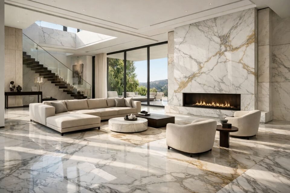 Explore Premium White Marble for Luxury Homes | Italian Marble in Kishangarh – The Infinity Marble