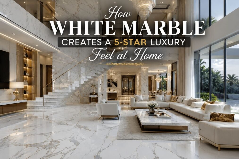 How White Marble Creates a 5-Star Luxury Feel at Home How White Marble Creates a 5-Star Luxury Feel at Home