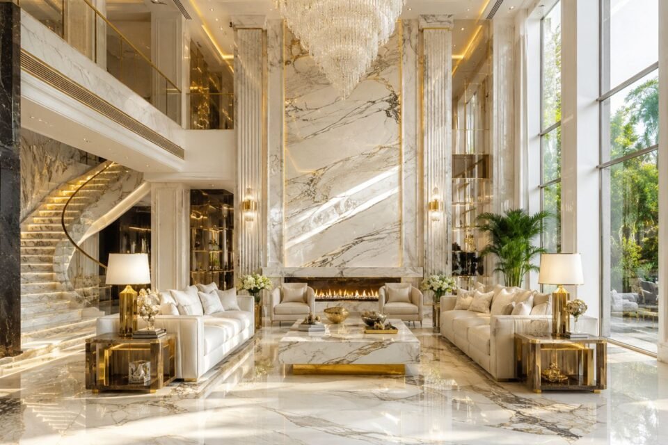 Create Grand Living Spaces with Premium Imported Marble | The Infinity Marble Kishangarh