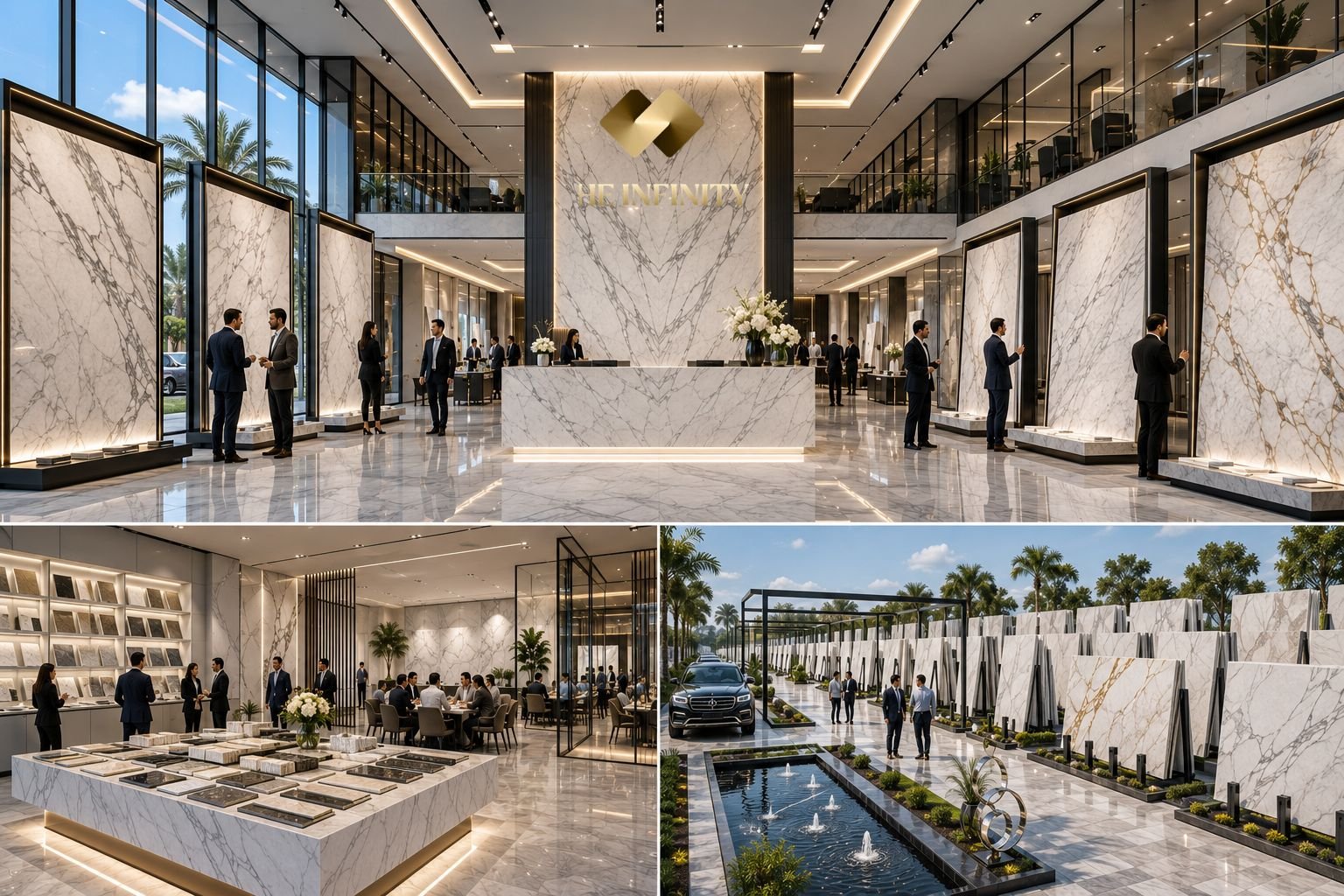 What to Look for When Visiting a Premium Marble Showroom The Infinity Marble: Your Luxury White Marble Solution