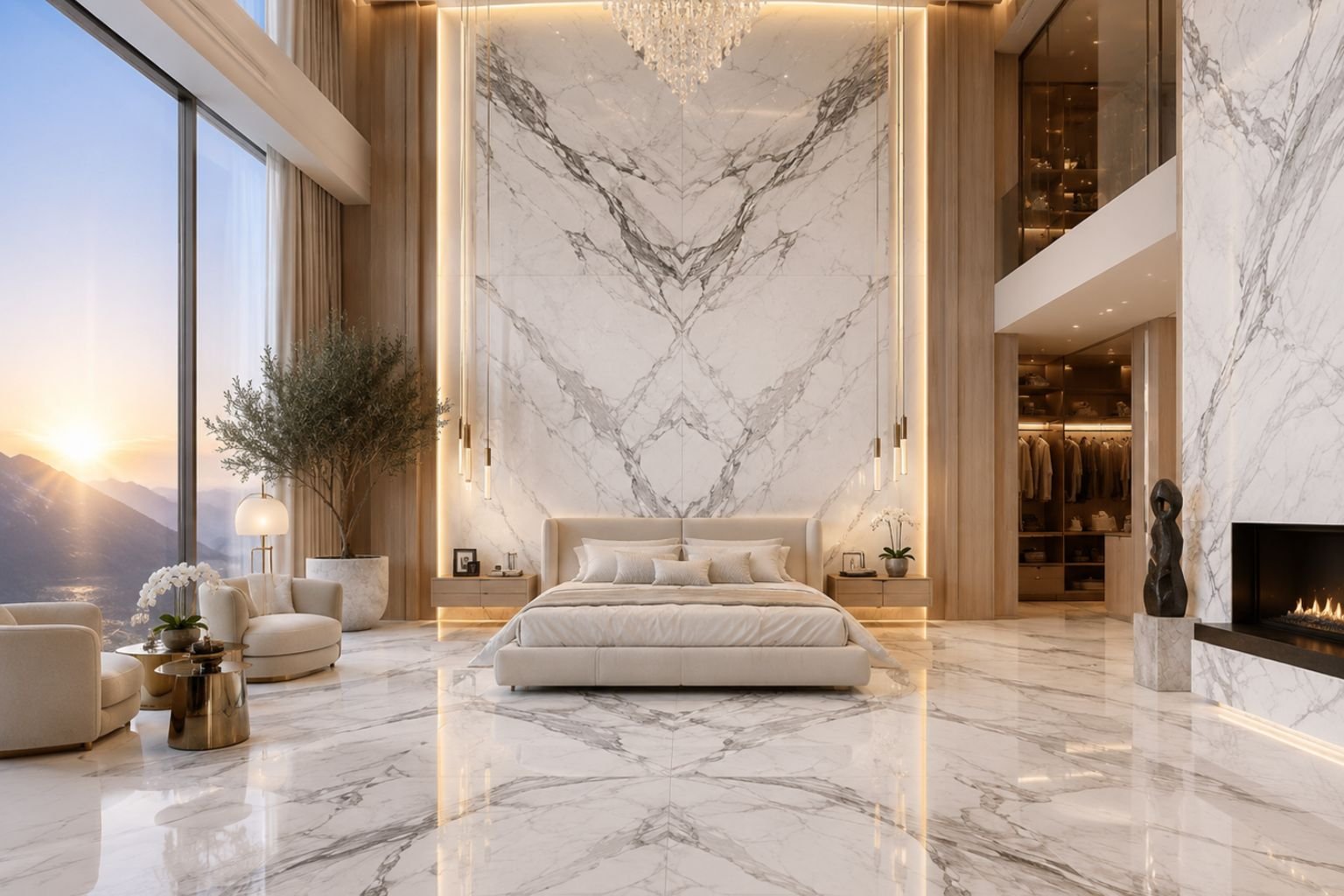 Sophisticated Marble Ideas for Bedrooms | The Infinity Marble