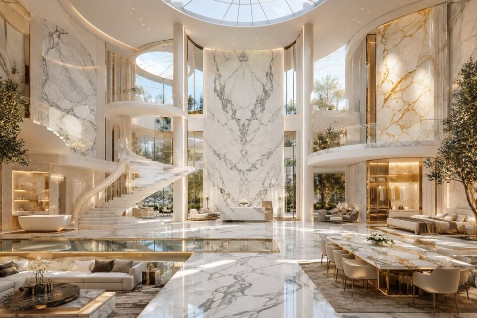 Statuario, Michelangelo & Calacatta Gold: A Signature Choice for Luxury Living