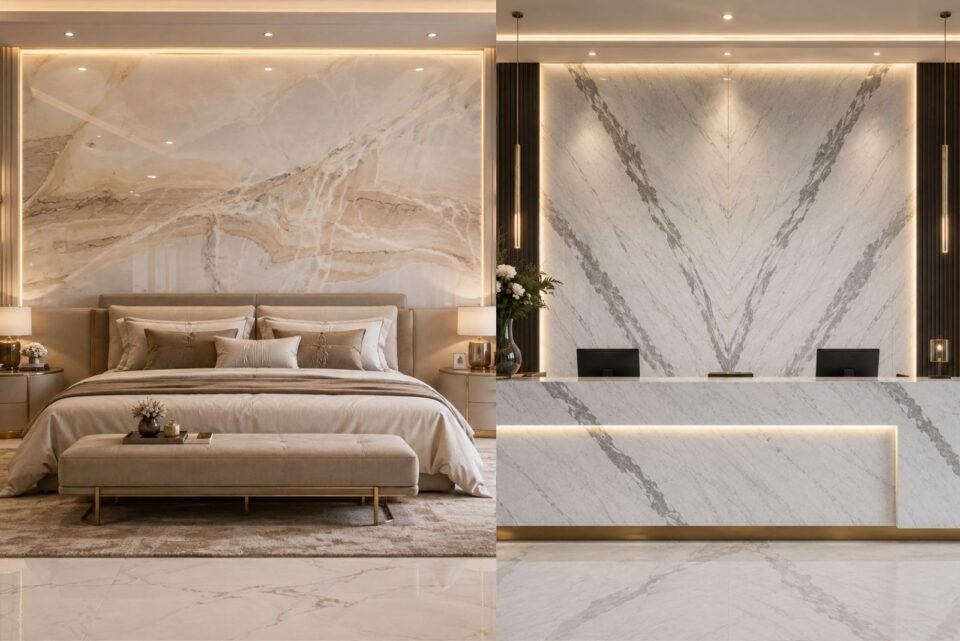 Statuario vs Michelangelo Marble for Luxury Villas | Kishangarh