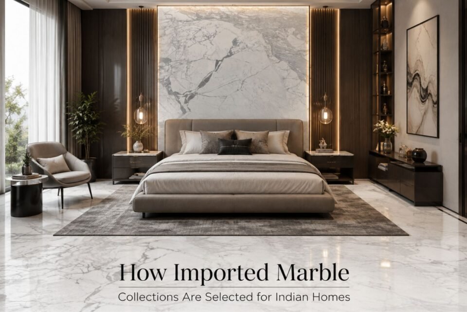 How Imported Marble Collections Are Selected for Indian Homes