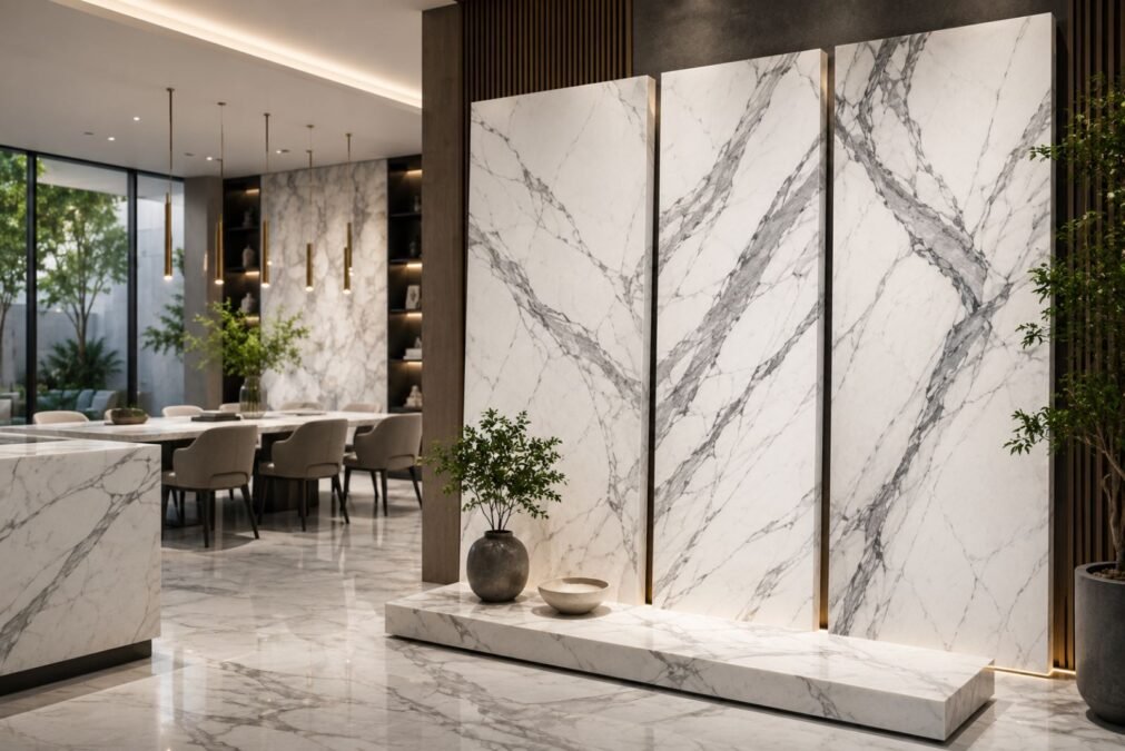 How Natural Veining Makes Every Statuario Slab Unique