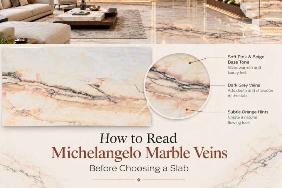 How to Read Michelangelo Marble Veins Before Choosing a Slab