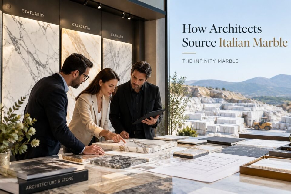 How Architects Source Italian Marble | The Infinity Marble